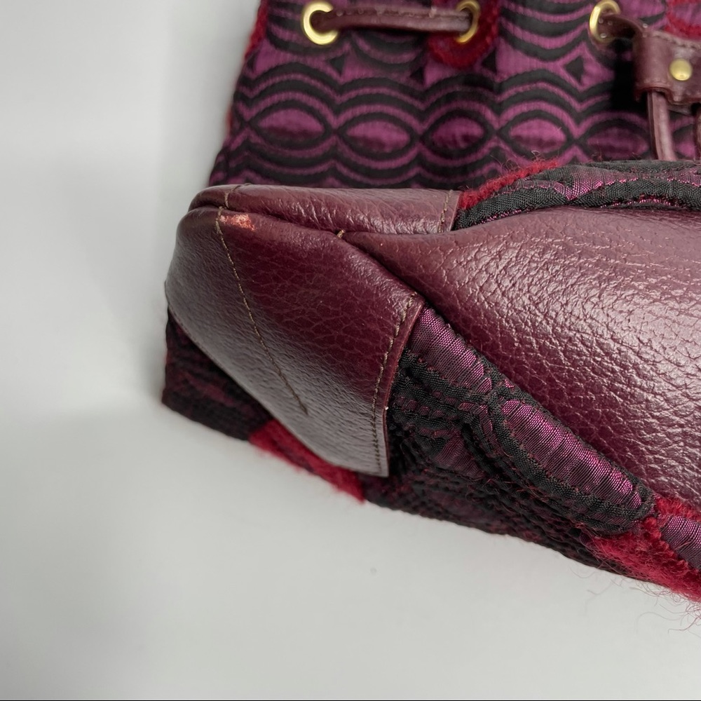 Iceberg Made in Italy Purple HoBo Bag - Picture 4 of 10
